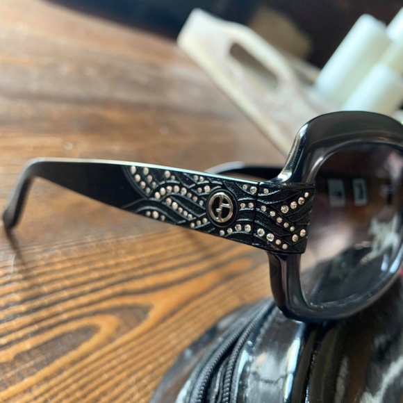 Giorgio Armani Sunglasses w/ Swarovski crystals main image 6
